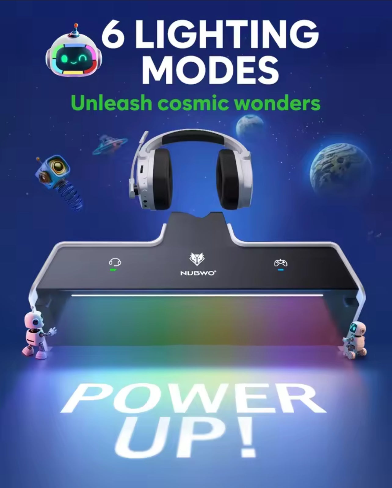 Headset with Charging Station